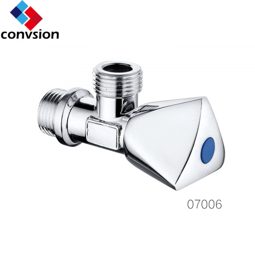 Junxiang Multi-turn Angle Stop 1/2" X 3/8",Chrome Brass Angle Valve